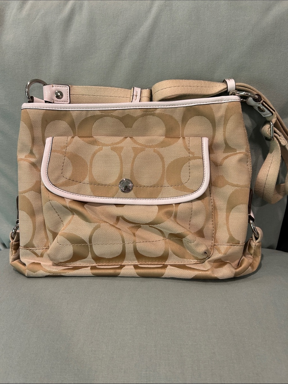 Coach Kyra Daisy Signature Crossbody Bag